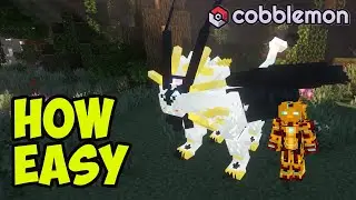 Как получить DUSK MANE NECROZMA в Cobblemon с помощью Mega Showdown
