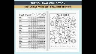 The 2026 Journal Collection! Bundle includes over 500 BUJO trackers and pages #bulletjournal