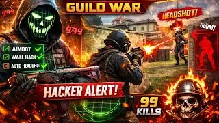 Free fire Guild war Mein hacker #freefire #video #garenafreefire 