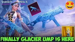 New Glacier Ump Lucky spin ❄️| Crystal Bloom Event ☃️| BGMI / PUBG mobile
