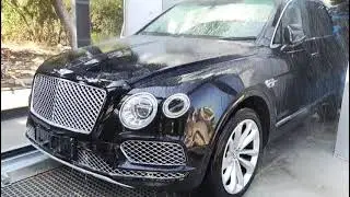 bentley Range rover automatic car wash in Cyprus