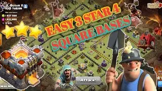 How to 3 star Popular Internet bases|Popular 4 square Island base 3 star|Clash with Ed ClAsHeRzz