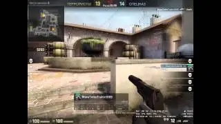 (CS:GO) J4zz тащит клатч... почти ;DDD