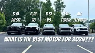 2024 Chevrolet Silverado Motors Compared! What Is The Best Motor For 2024???
