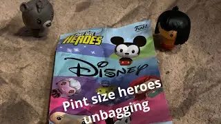 Funko pint size heroes unbagging - Disney