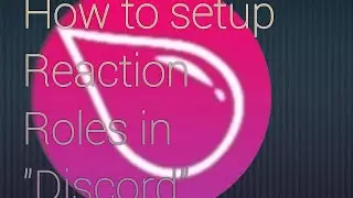 How to setup Reaction Roles in "Discord"
