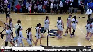 SLS Lady Stallions vs Whitwell Lady Tigers - MS Basketball - Region Tournament - 2/5/26