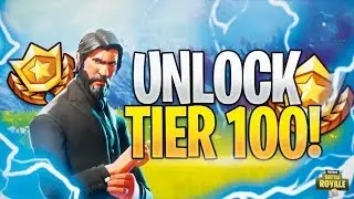 UNLOCKING Tier 100 before SEASON 4! (Fortnite: Battle Royale) *MAX BATTLE PASS*