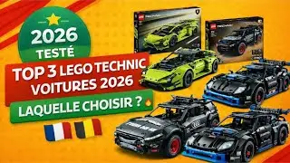 🧪 TOP 3 LEGO Technic Voitures 2026 | Comparatif & Avis &ndash; Laquelle Choisir selon l&rsquo;&acirc;ge & le plaisir ?