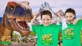 Dinosaur Patrol Learn Emotions | Overcoming Fear on Expedition Everest | Educational Videos for Kids