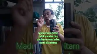 madu murni  hitam pahit sumatra dan sumbawa solusi sehat alami kita semua