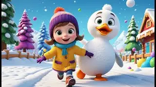 Snowball Chase &ndash; JJ vs The Snow Monster! | Fun Winter Kids Song | Snow Adventure Rhyme