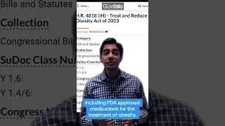 Treat and Reduce Obesity Act of 2023
