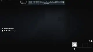 Phantom Investigation w/girlfriend