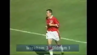 PETER WARD - WREXHAM vs OLDHAM 1997