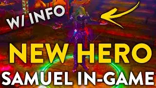 Vainglory || New Hero Samuel In-Game Footage/Gameplay + Real Info *First Look*