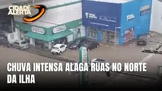 Chuva provoca estragos no Norte da Ilha de Florianópolis