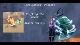 Bronze Helicid crafted mount- Helicid Lattice - Unalloyed Bronze Ingot- Genesis Mote- Lexical Glade
