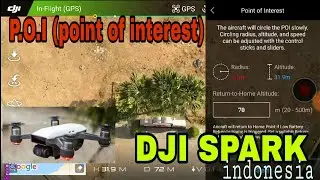 How to dji spark point of interest