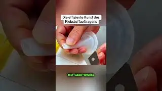Die effiziente Kunst des Klebstoffauftragens