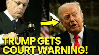 Trump THREATENS Prosecutor Gets CONTEMPT Warning from Judge