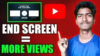 How to set videos in End screen in Hindi |Endscreen tutorial Endscreen kaise lagaye #Endscreen