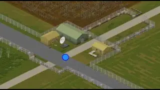 South army checkpoint location tour Project Zomboid