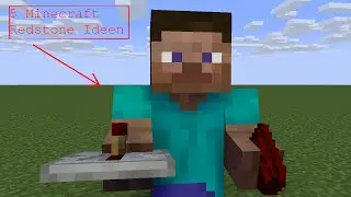 5 Minecraft Redstone Ideen