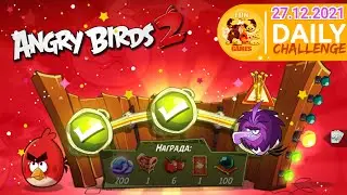 ANGRY BIRDS 2 - KING PIG PANIC DAILY CHALLENGE (DECEMBER/27/2021) gameplay walkthrough