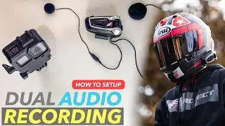 CARA SUARA CARDO PACKTALK LANGSUNG KE GOPRO‼️ MIC JERNIH | DUAL MOTOVLOG SETUP #motovlogsetup