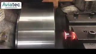 Friction Welding of 1.7139 &Oslash;40 x 73 (Mild steel) til 1.4462 &Oslash;35 x 124 (Duplex steel)