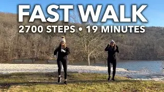 Fast Walking Workout #24 (19 MIN)
