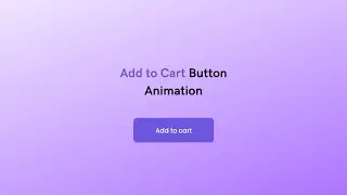 Add to Cart 🛒 Button Animation Effect Using HTML CSS and JavaScript for your Website