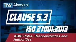 ISMS Roles, Responsibilities and Authorities Clause 5.3 of ISO 27001:2013 | Training on ISO 27001|