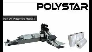 Plain BOPP Film Recycling Machine