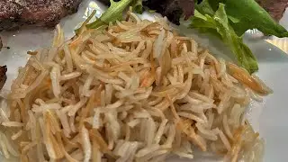 Arroz Libanés con vermicelli (arroz con fideo)