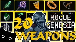 20 Weapon GOD Run! Final Boss ONESHOT! Rogue Genesia Gameplay
