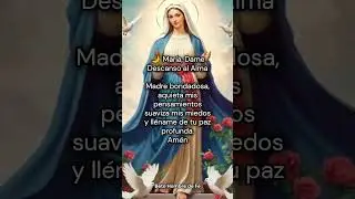 La paz de Mar&iacute;a abraza el alma cansada. 🌙 #VirgenMar&iacute;a #PazInterior #Esperanza