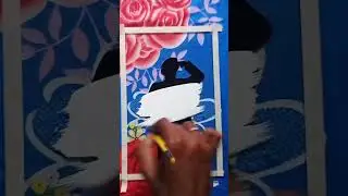 Glass art Republic day special #glass #art #challenge #ytshorts 😍😍🇮🇳🇮🇳