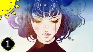 Давайте поиграем в Gris | Часть 1 - Вспышка красного | Прохождение игры вслепую