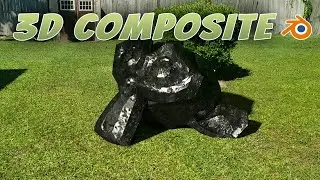 Running a 3D composite test in Blender 4.1
