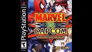 Marvel vs. Capcom Clash of Super Heroes (PS1) - Captain Commando Playthrough