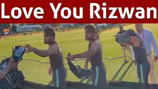 Fan asked for Shirt, This is what Rizwan did