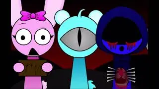Sky Pinki And Jevin Sprunki Swapped 3