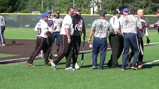 2019 Seattle Major incident between TDB and Dan Smith - benches clear, middle shot