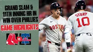 FULL HIGHLIGHTS: Red Sox vs. Phillies Game 3 Win After Extras (7/23/25)