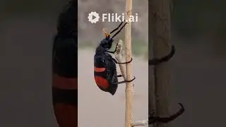 ladybug metamorphosis made by AI