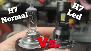 Z25 Bevinsee H7 Vs H7 Standard 55w bulb test and short Review