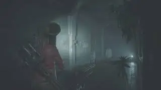 BIOHAZARD RE:2_シャワー室、西側廊下