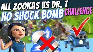 Boom Beach All Zookas and No Shock Bomb Challenge vs. Dr. T 19.09.2017